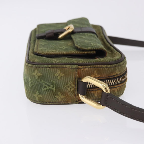 LOUIS VUITTON Monogram Mini Juliet MM Shoulder Bag Khaki M92218 LV Auth 203796