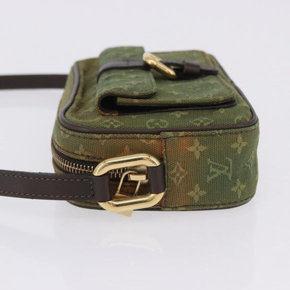LOUIS VUITTON Monogram Mini Juliet MM Shoulder Bag Khaki M92218 LV Auth 203796