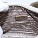 PRADA Hand Bag Nylon Beige Gold Auth 203797A-18