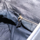 Miu Miu Hand Bag Leather 2way Black Gold Auth 203800V-23