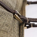 FENDI Zucchino Canvas Tote Bag Beige Auth 203802-16
