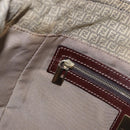 FENDI Zucchino Canvas Tote Bag Beige Auth 203802-21