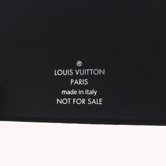 LOUIS VUITTON Monogram Eclipse Notebook Black LV Auth 203803