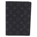 LOUIS VUITTON Monogram Eclipse Notebook Black LV Auth 203803-13