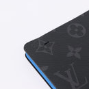 LOUIS VUITTON Monogram Eclipse Notebook Black LV Auth 203803-3