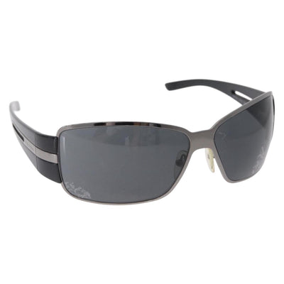 PRADA Sunglasses Plastic Black Auth 203806