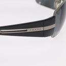 PRADA Sunglasses Plastic Black Auth 203806-10