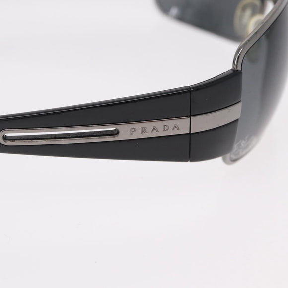 PRADA Sunglasses Plastic Black Auth 203806