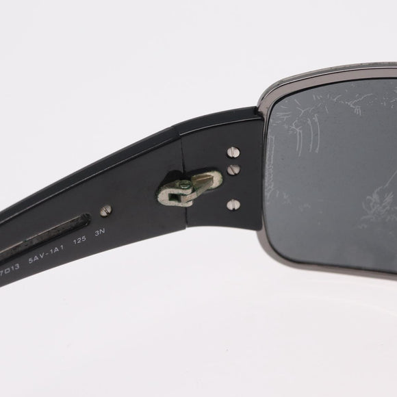 PRADA Sunglasses Plastic Black Auth 203806