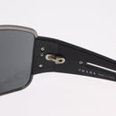 PRADA Sunglasses Plastic Black Auth 203806-15