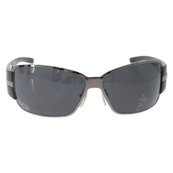 PRADA Sunglasses Plastic Black Auth 203806