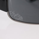 PRADA Sunglasses Plastic Black Auth 203806-4