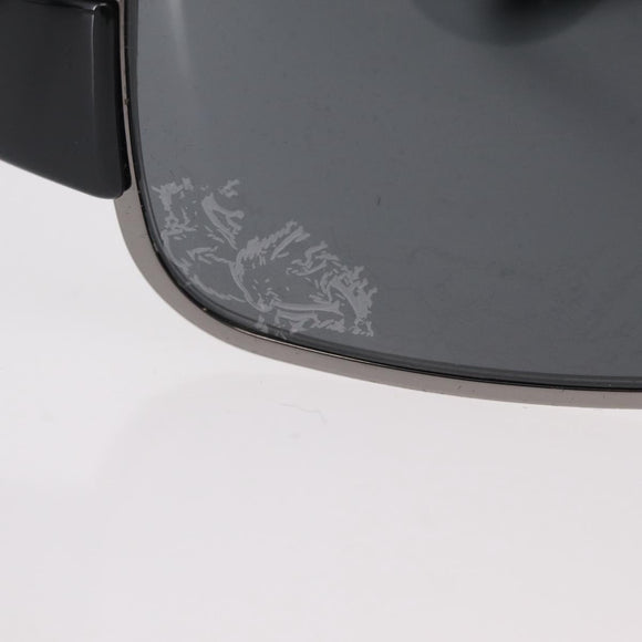 PRADA Sunglasses Plastic Black Auth 203806
