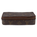 LOUIS VUITTON Monogram Posh Monte Carlo Jewelry Box M47350 LV Auth 203809-13