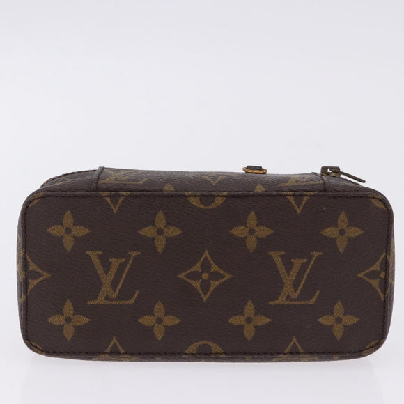 LOUIS VUITTON Monogram Posh Monte Carlo Jewelry Box M47350 LV Auth 203809