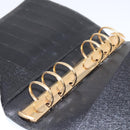 LOUIS VUITTON Epi Agenda MM Day Planner Cover Blue R20055 LV Auth 203811-20