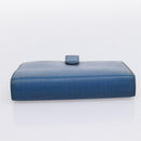 LOUIS VUITTON Epi Agenda MM Day Planner Cover Blue R20055 LV Auth 203811-4
