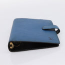 LOUIS VUITTON Epi Agenda MM Day Planner Cover Blue R20055 LV Auth 203811-6