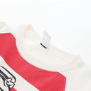 CHANEL Mademoiselle Sweat Cotton 42 White CC Auth 203821V-11