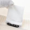 CHANEL Mademoiselle Sweat Cotton 42 White CC Auth 203821V-14