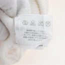 CHANEL Mademoiselle Sweat Cotton 42 White CC Auth 203821V-17