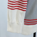 CHANEL Mademoiselle Sweat Cotton 42 White CC Auth 203821V-5
