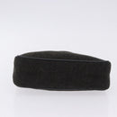PRADA PRADA Sports Accessory Pouch Canvas Wool Black Auth 203830A-6
