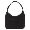 PRADA PRADA Sports Accessory Pouch Canvas Wool Black Auth 203830A-13