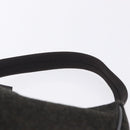 PRADA PRADA Sports Accessory Pouch Canvas Wool Black Auth 203830A-14