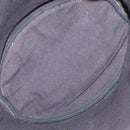 Christian Dior Trotter Canvas Shoulder Bag PVC Navy Gold Auth 203833-22
