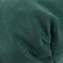FENDI Tote Bag Leather Green Gold Auth 203838A-17