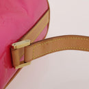 LOUIS VUITTON Monogram Vernis Sullivan Vertical Fuchsia Pink M91259 Auth 203839V-9