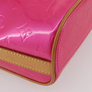LOUIS VUITTON Monogram Vernis Sullivan Vertical Fuchsia Pink M91259 Auth 203839V-17