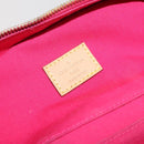 LOUIS VUITTON Monogram Vernis Sullivan Vertical Fuchsia Pink M91259 Auth 203839V-22