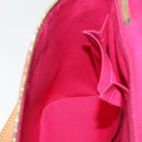 LOUIS VUITTON Monogram Vernis Sullivan Vertical Fuchsia Pink M91259 Auth 203839V-25