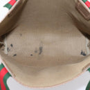 GUCCI GG Supreme Web Sherry Line Tote Bag PVC Beige Gold 39 02 003 Auth 203840-10