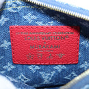 LOUIS VUITTON Monogram denim Neverful Inside Out Bag Blue M14997 Auth 203843SM-24