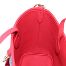 LOUIS VUITTON Monogram denim Neverful Inside Out Bag Blue M14997 Auth 203843SM-27