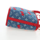 LOUIS VUITTON Monogram denim Neverful Inside Out Bag Blue M14997 Auth 203843SM-4