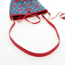 LOUIS VUITTON Monogram denim Neverful Inside Out Bag Blue M14997 Auth 203843SM-8