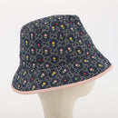 GUCCI GG Canvas Bucket Hat Denim M Blue Auth 203845M-5