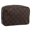 LOUIS VUITTON Monogram Trousse Toilette 23 Clutch Bag M47524 LV Auth 203847-1