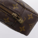 LOUIS VUITTON Monogram Trousse Toilette 23 Clutch Bag M47524 LV Auth 203847-8