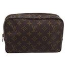 LOUIS VUITTON Monogram Trousse Toilette 23 Clutch Bag M47524 LV Auth 203847-2