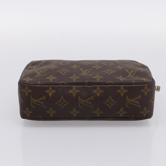 LOUIS VUITTON Monogram Trousse Toilette 23 Clutch Bag M47524 LV Auth 203847