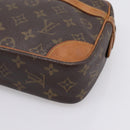 LOUIS VUITTON Monogram Compiegne 28 Clutch Bag M51845 LV Auth 203850-7