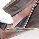 GUCCI GuccissimaGG Pouch Leather Pink Gold Tone 224073 Auth 203852A-11