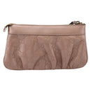 GUCCI GuccissimaGG Pouch Leather Pink Gold Tone 224073 Auth 203852A-2