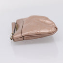 GUCCI GuccissimaGG Pouch Leather Pink Gold Tone 224073 Auth 203852A-3