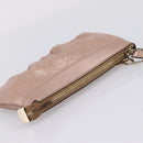 GUCCI GuccissimaGG Pouch Leather Pink Gold Tone 224073 Auth 203852A-6